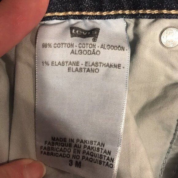 levi's too superlow 524 jeans 3M - Picture 7 of 8